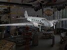 Boeing 247 v Národním muzeu letectví a kosmonautiky ve Washingtonu D. C.