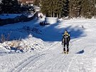Ve Skiare�lu Lipno upravili okruh pro b�ka�e. Sjezdovky vyu��vaj� i...