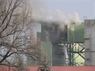 V elektrick� ��sti tepl�rny v Kol�n� vybuchl uheln� prach. (28.12.2020)