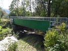 První most pes íku Zrzávku v Bludovicích GPS: 49.5645536N, 18.0261103E