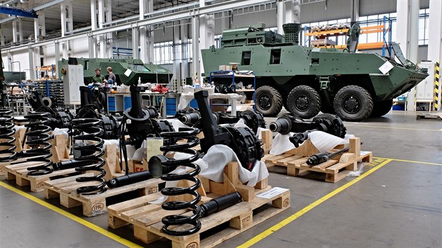 Nov speciln verze vozidel Pandur dodv armd Tatra Defense Vehicle.