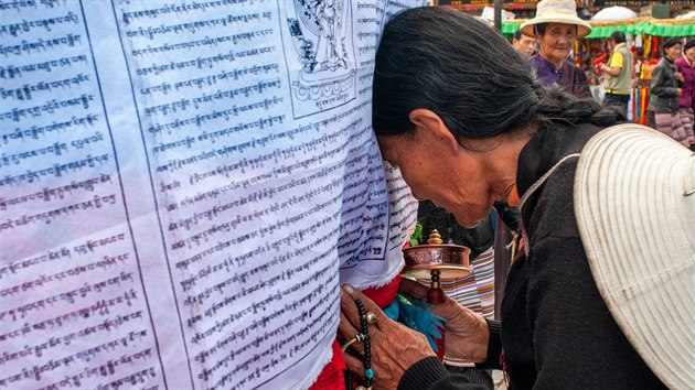 Nboensk ivot v Tibetu. (1.ledna 2020)
