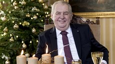 Prezident republiky Milo� Zeman vystoupil s váno�ním poselstvím. (26. prosince...
