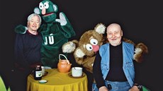 Ji�í Lábus a Ota Jirák a ply�oví kamarádi J� a Hele