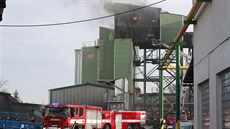 V elektrické ásti teplárny v Kolín vybuchl uhelný prach. (28.12.2020)