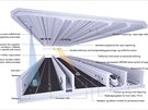 Stavba 18 kilometr dlouhého tunelu pro automobily a vlaky, který propojí...