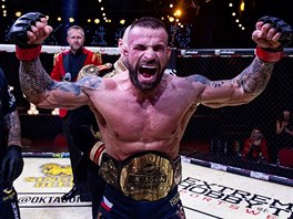 MMA zápasník Karlos Vémola se stal ampionem organizace Oktagon ve stední váze...