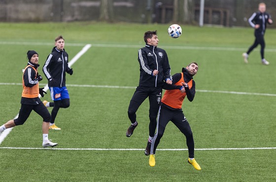 Fotbalisté Olomouce zahájili zimní pípravu, Mojmír Chytil a Martin Sladký...