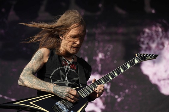 Alexi Laiho, zpvák a kytarista Children Of Bodom