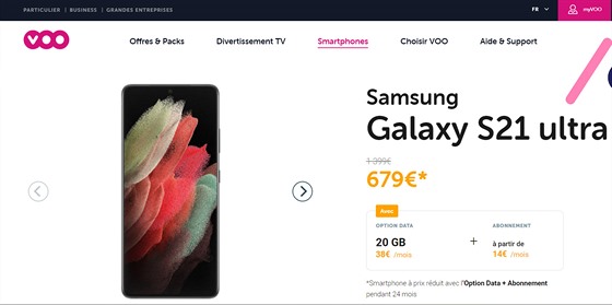 Belgický operátor Voo zveřejnil nové Samsungy včetně cen týden před premiérou.