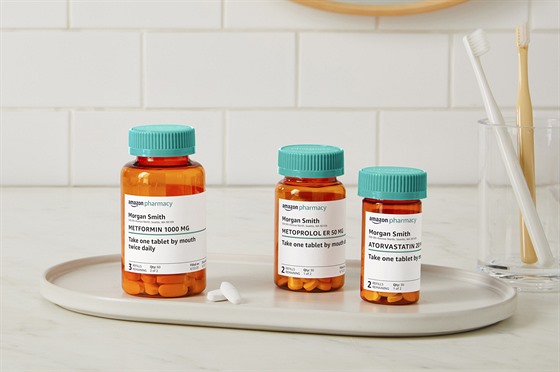 Léky na předpis od Amazon Pharmacy. Zdroj: Amazon