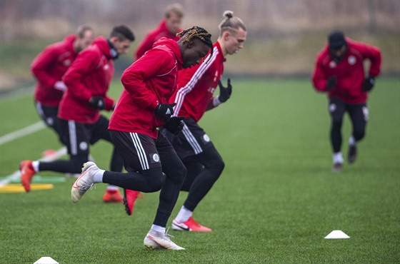 Start zimní pípravy fotbalist eských Budjovic.