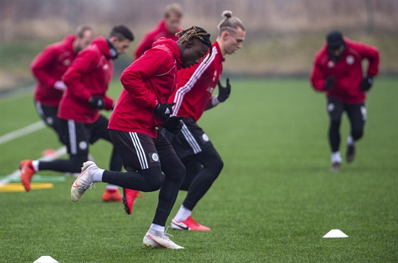 Start zimní pípravy fotbalist eských Budjovic.