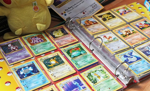 Pokémoni, hokejisti i fotbalisti. Češi stále více investují do sběratelských karet