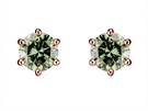 Náunice rové zlato a zelené diamanty, ALO diamonds, 49 332 K