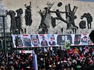 Iráané si pipomínají jeden rok od smrti íránského generála Kásema...
