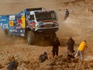 Andrej Karginov v páté etap Rallye Dakar.