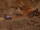 Násir al-Attíja v páté etap Rallye Dakar.