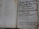 Bible esk vytitn v roce 1771 s poznmkou na tituln stran: Knjha tato...