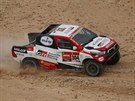 Giniel De Villiers v páté etap Rallye Dakar