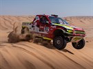 Martin Prokop v saúdskoarabských dunách bhem Rallye Dakar