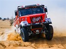 Ale Loprais s kamionem Praga na Rallye Dakar