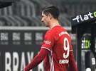 Robert Lewandowski zklamaný z poráky Bayernu Mnichov v zápase s...