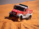 Ale Loprais s kamionem Praga v esté etap Rallye Dakar