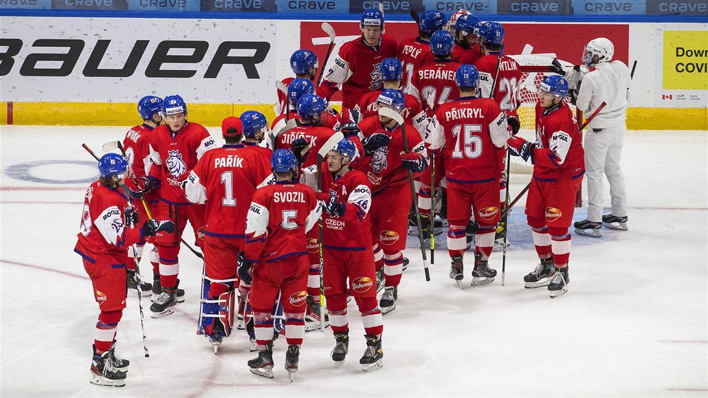 Radost �eských hokejist� do 20 let