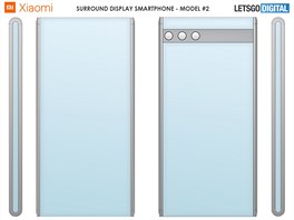 Patent Xiaomi na smartphone s displejem a na záda
