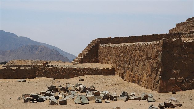 Archeologick nalezit v perusnkm Caralu (27. jna 2018)