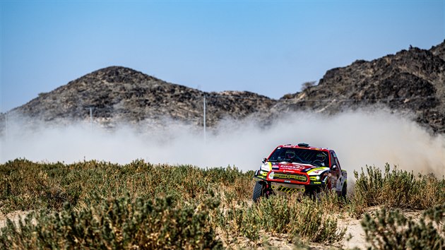 Martin Prokop bhem prvn etapy na Rallye Dakar 2021.