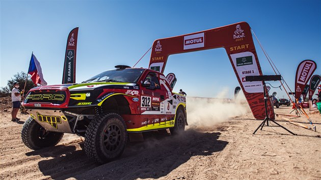 Martin Prokop bhem prvn etapy na Rallye Dakar 2021.