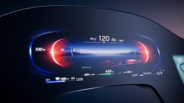 Daimler představil nový displej Hyperscreen, pokryje téměř celou palubní desku.
