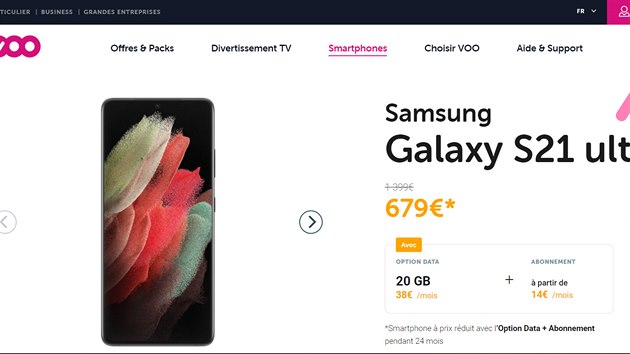 Belgický operátor Voo zveřejnil nové Samsungy včetně cen týden před premiérou.