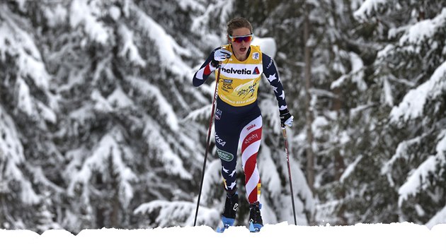 Jessie Digginsov v pt etap Tour de Ski v Toblachu.