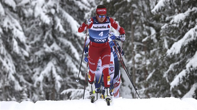 Julia Stupakov v pt etap Tour de Ski v Toblachu.