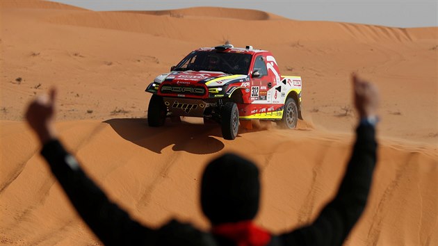 Martin Prokop v est etap Rallye Dakar.