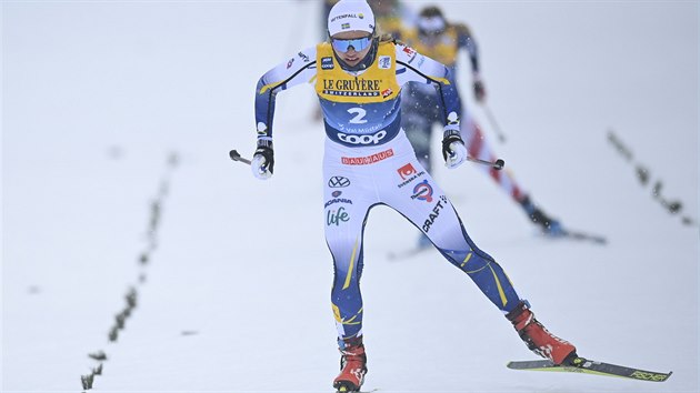 vdsk bkyn Linn Svahnov ovldla vodn sprint Tour de Ski.