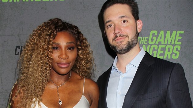 Serena Williamsov a Alexis Ohanian (New York, 9. z 2019)