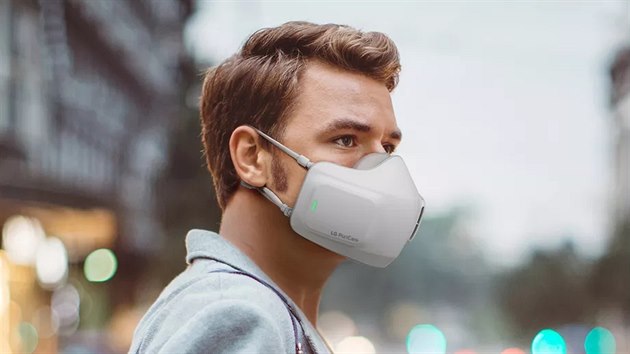 Maska s HEPA filtry PuriCare Wearable Air Purifier
