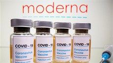 Vakcína proti koronaviru od americké spolenosti Moderna. (31. íjna 2020)