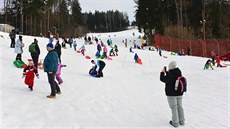 Rodiny s dtmi pes vánoní svátky doma nesedly a vyrazily na ásten...