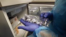 Vakcína proti onemocnní Covid-19 firem Pfizer-BioNTech. (7. ledna 2021)