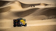 Martin Macík ve tetí etap Rallye Dakar.