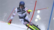 Clement Noël ve slalomu v Záhebu.