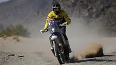 Jan Brabec ve tvrté etap Rallye Dakar.