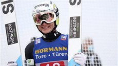 Slovinský skokan na lyích Ane Laniek skonil na mstku v Innsbrucku druhý.