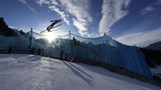 estmír Koíek na mstku v Garmisch-Partenkirchenu