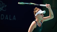 Markéta Vondrou�ová na turnaji v Abú Zabí